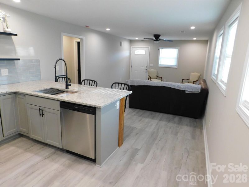 Furnished interior view inside a new home in , Stanley (Image 12).