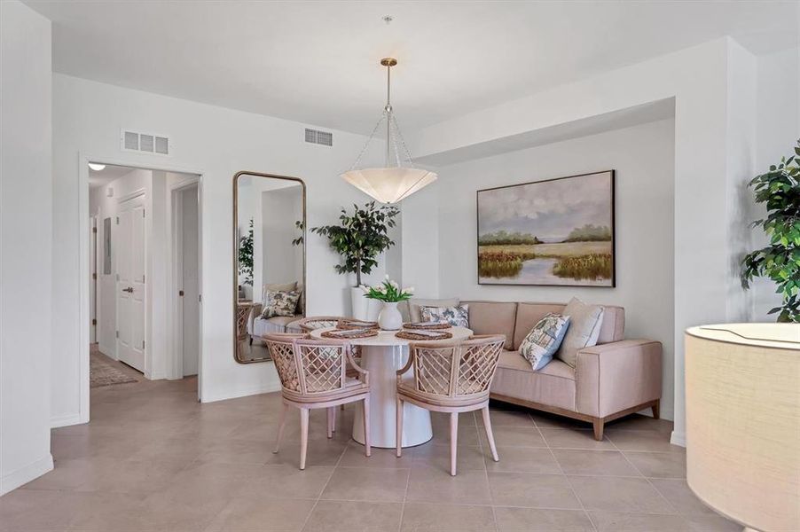 Furnished interior view inside a new home in , Venice (Image 17).