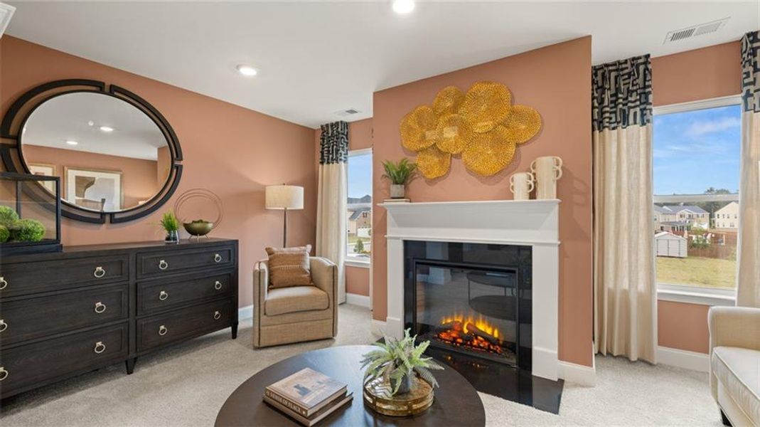 Furnished interior view inside a new home in The Gates at Pates Creek, Hampton (Image 50).