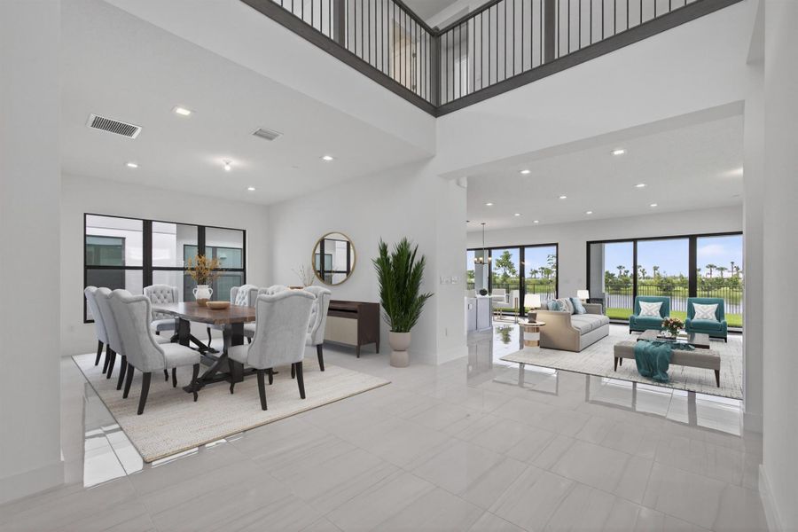 Spacious, unfurnished interior of a new home in Apex at Avenir, Palm Beach Gardens (Image 43).