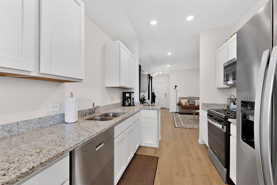 Furnished interior view inside a new home in , Lavon (Image 8). Furnished interior view inside a new home in , Lavon (Image 8).