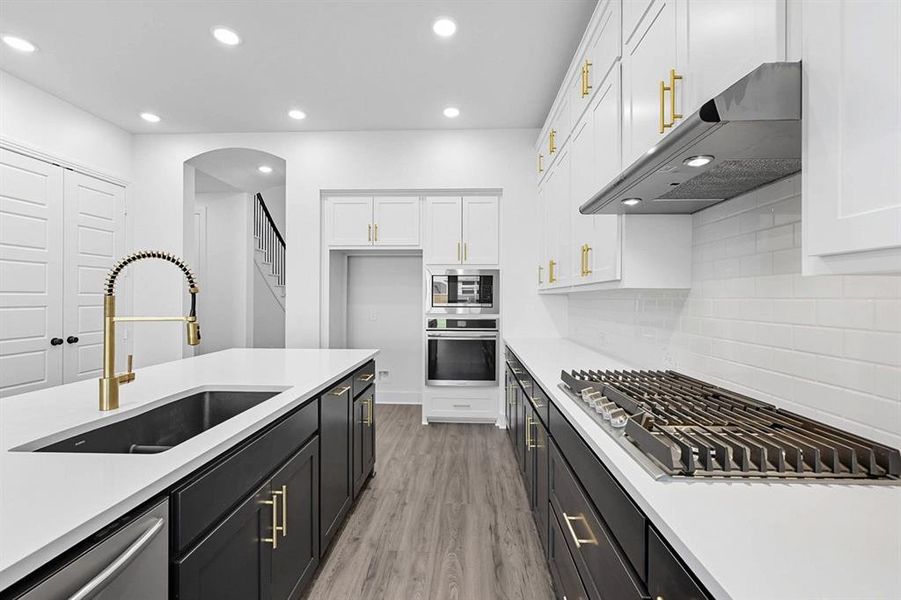 Furnished interior view inside a new home in Sandbrock Ranch: 50ft. lots, Aubrey (Image 11). Furnished interior view inside a new home in Sandbrock Ranch: 50ft. lots, Aubrey (Image 11).