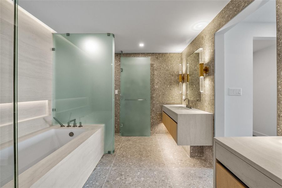 Furnished interior view inside a new home in Casamar, Pompano Beach (Image 10).