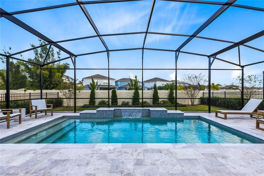 Exterior details and patio area of a home in Laureate Park, Orlando (Image 21).