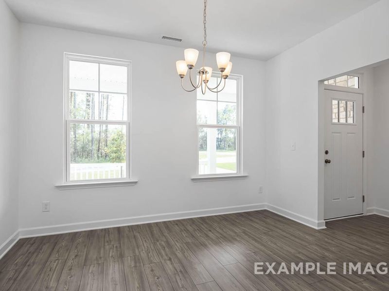 Spacious, unfurnished interior of a new home in Woodland Crossing, Zebulon (Image 28).
