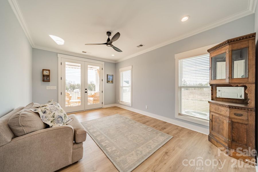 Furnished interior view inside a new home in , Clover (Image 37).