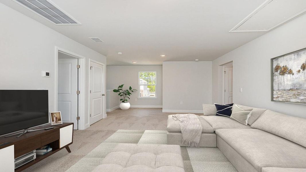 Furnished interior view inside a new home in The Ranch, Holly Hill (Image 3).