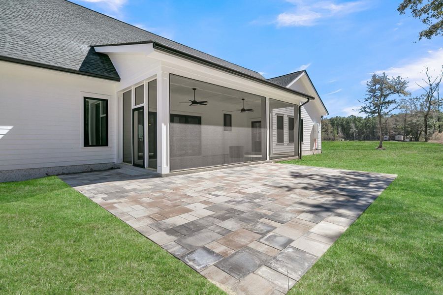Exterior details and patio area of a home in , McClellanville (Image 2).