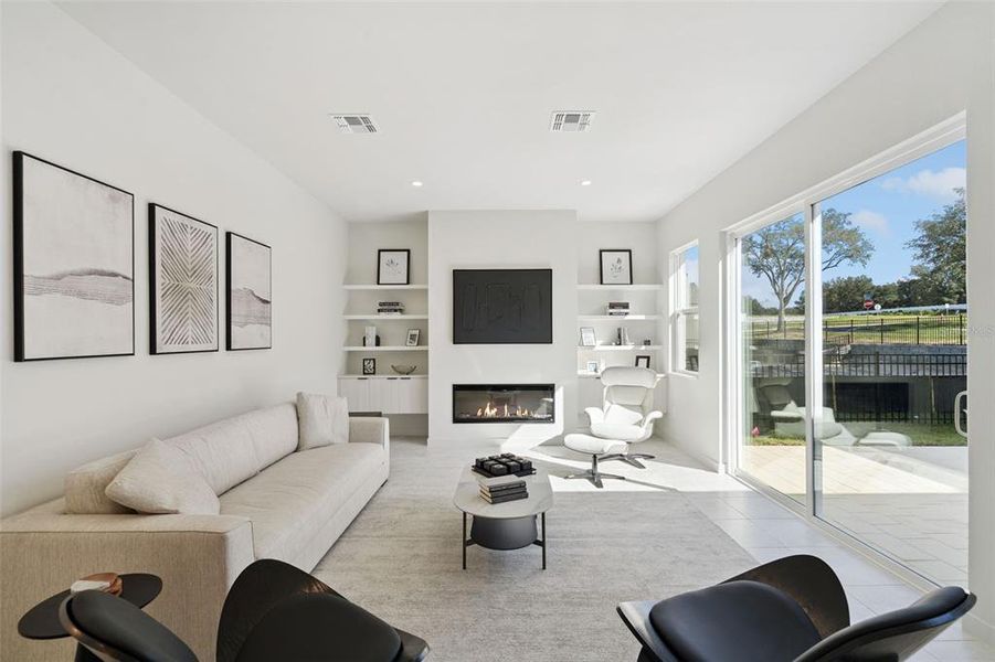 Furnished interior view inside a new home in , Lady Lake (Image 14). Furnished interior view inside a new home in , Lady Lake (Image 14).