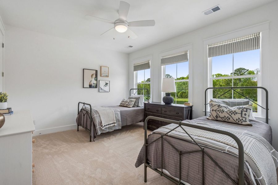 Furnished interior view inside a new home in Miller's Crossing, Johns Island (Image 69).
