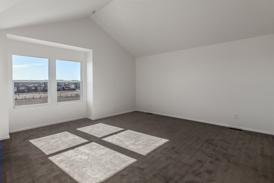 Spacious, unfurnished interior of a new home in Trailside, Timnath (Image 25).
