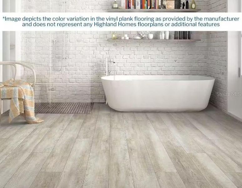 Furnished interior view inside a new home in The Crossings - Single-Family Homes, St. Cloud (Image 4).