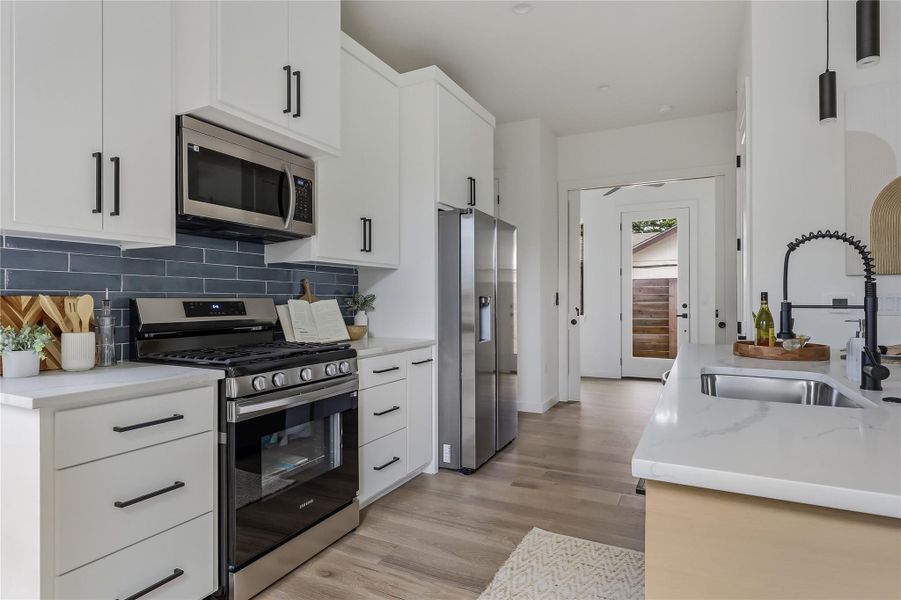 Furnished interior view inside a new home in , Austin (Image 14).