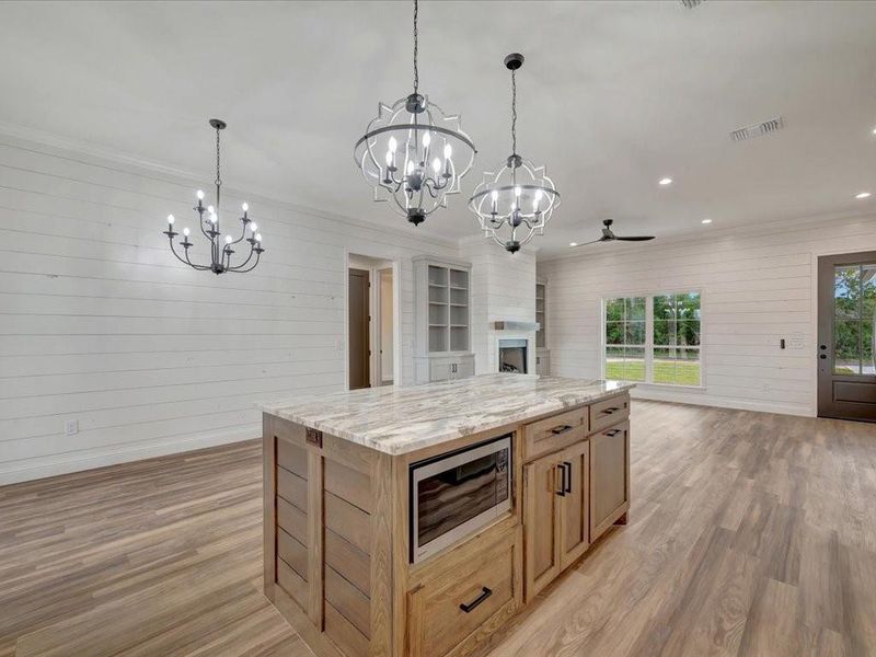 Furnished interior view inside a new home in , Huntington (Image 10).