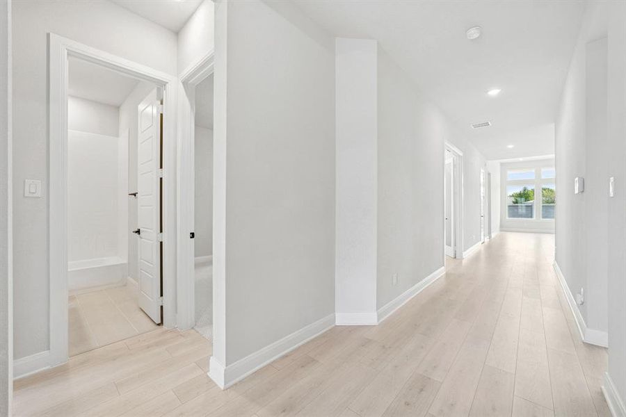 Spacious, unfurnished interior of a new home in Painted Tree - Classic Series, McKinney (Image 31). Spacious, unfurnished interior of a new home in Painted Tree - Classic Series, McKinney (Image 31).