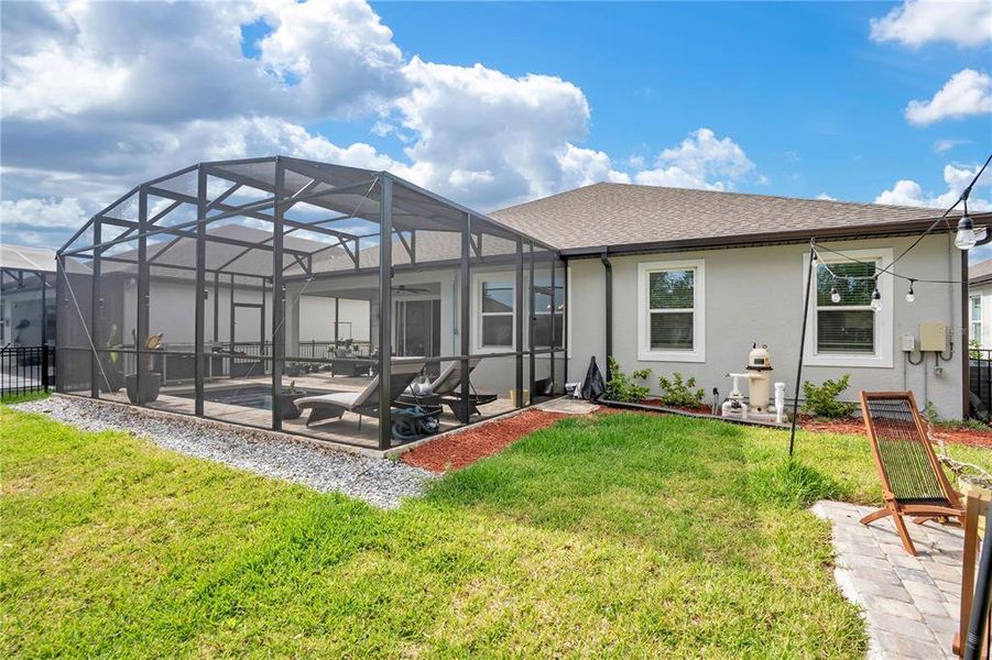Exterior details and patio area of a home in Legends Preserve - Reserve Series, Daytona Beach (Image 3).