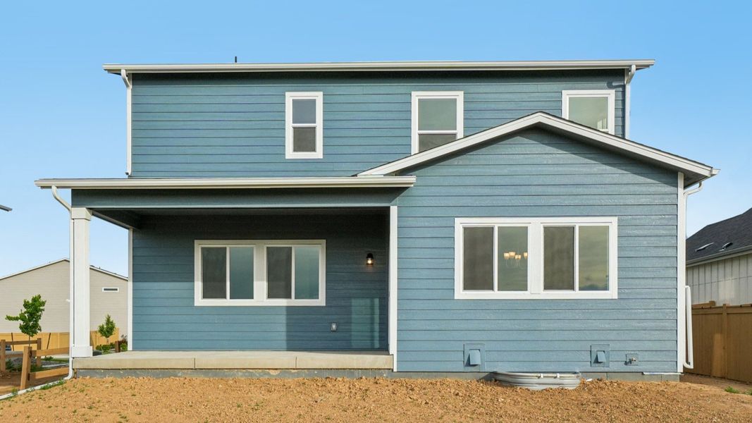 Furnished interior view inside a new home in Granary, Johnstown (Image 39).