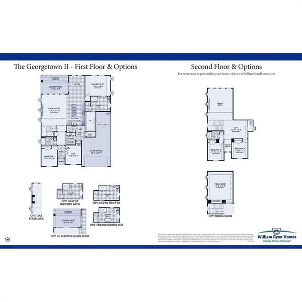 2D floor plan layout of this home in West Crossing, Anna, TX (Image 5). 2D floor plan layout of this home in West Crossing, Anna, TX (Image 5).