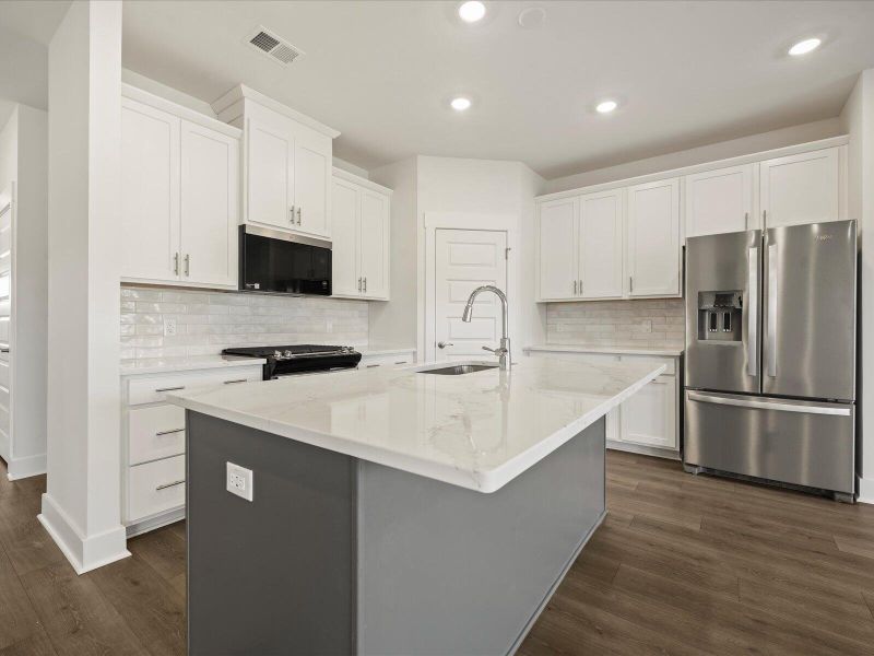 Furnished interior view inside a new home in The Coves at Lakes of Cane Bay, Summerville (Image 12).