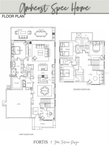 2D floor plan layout of this home in , Orlando, FL (Image 2).