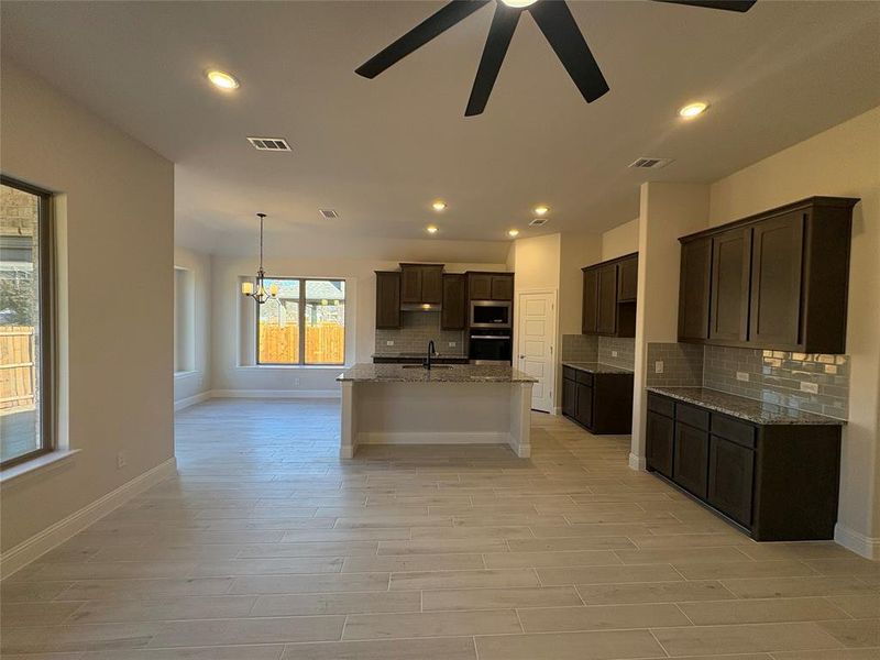 Furnished interior view inside a new home in , Tioga (Image 4).