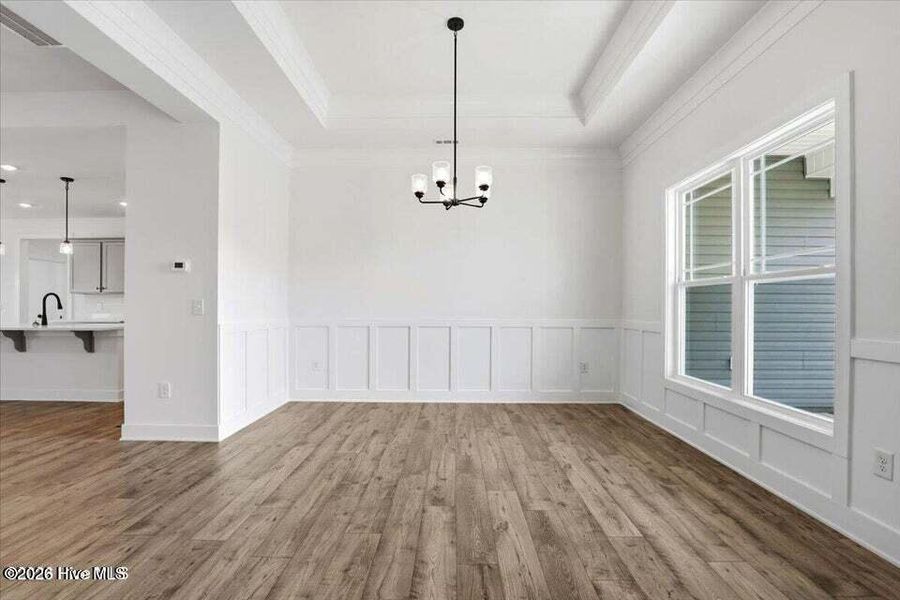 Spacious, unfurnished interior of a new home in Wood Creek Landing, Leland (Image 13). Spacious, unfurnished interior of a new home in Wood Creek Landing, Leland (Image 13).