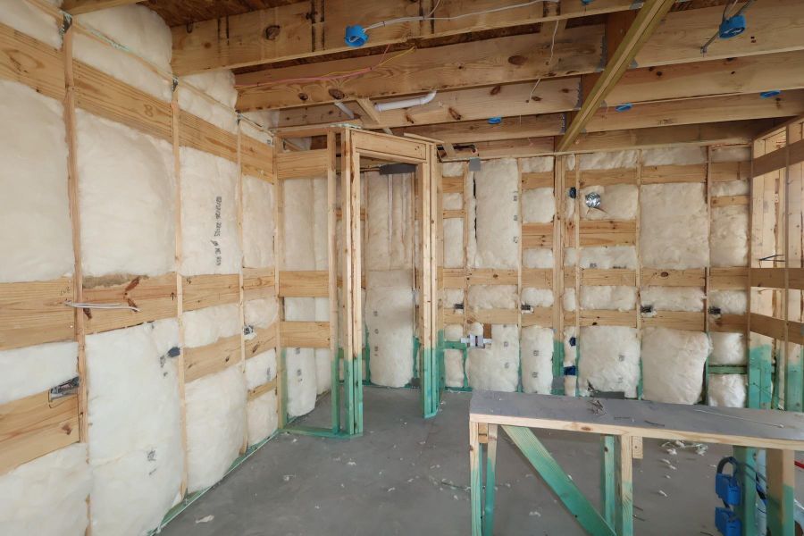 In-progress construction of a new home in The Grand Prairie - Meadow Collection, Hockley, TX (Image 3).