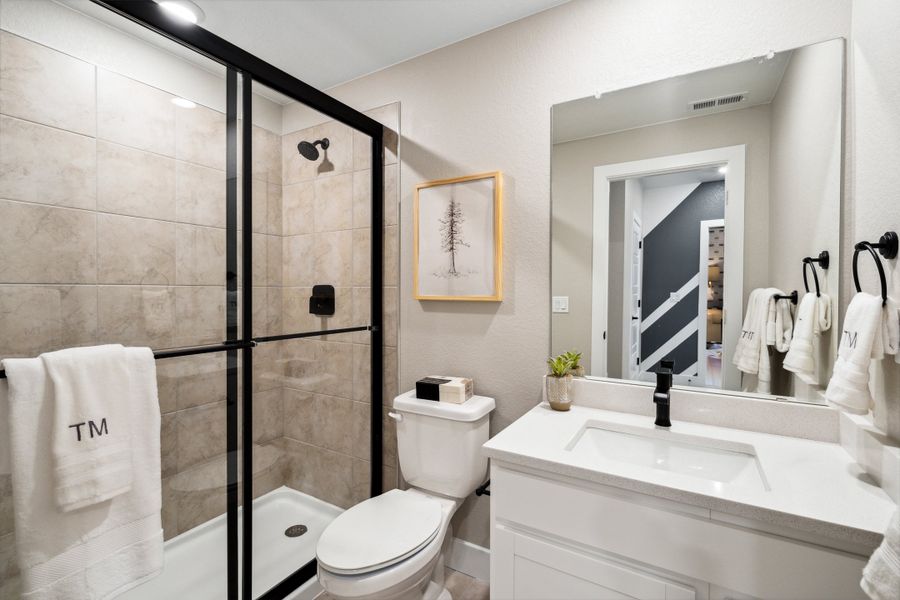 Furnished interior view inside a new home in Sterling Ranch Ascent Village, Littleton (Image 29).
