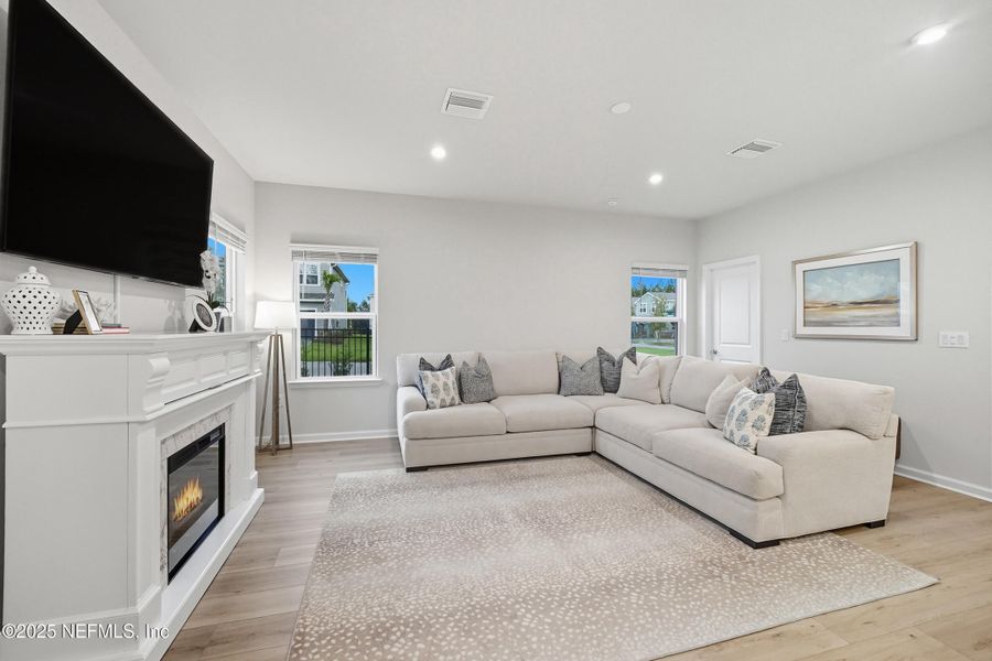Furnished interior view inside a new home in , St. Augustine (Image 10).