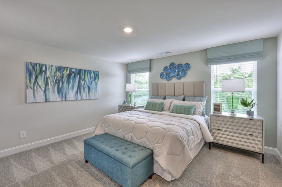 Furnished interior view inside a new home in Greystone - Ridge Series, Smyrna (Image 7).