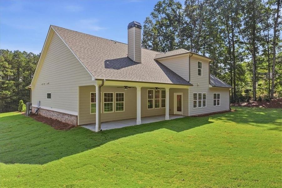 Exterior details and patio area of a home in , Monroe (Image 36).