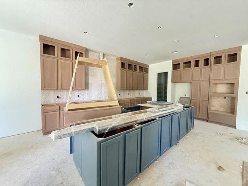 In-progress construction of a new home in Butlers Bend Estates, Pinehurst, TX (Image 9).