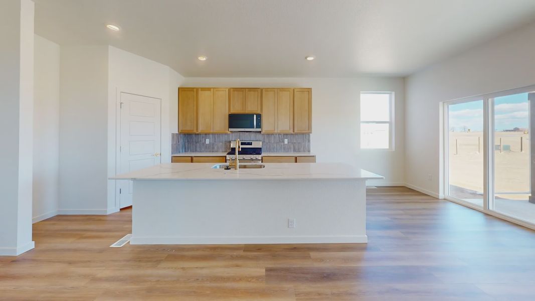 Furnished interior view inside a new home in Hudson Hills, Hudson (Image 4).