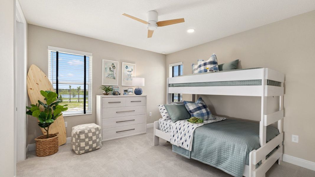 Furnished interior view inside a new home in Palmera, Venice (Image 16). Furnished interior view inside a new home in Palmera, Venice (Image 16).