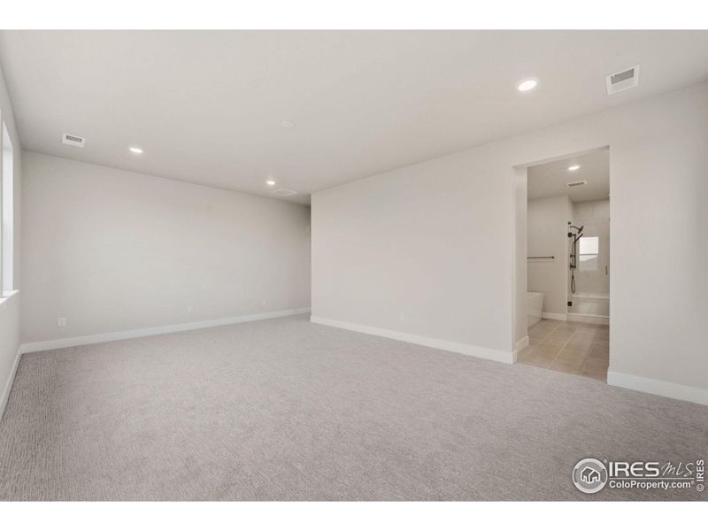 Spacious, unfurnished interior of a new home in Festival at RainDance, Windsor (Image 9).