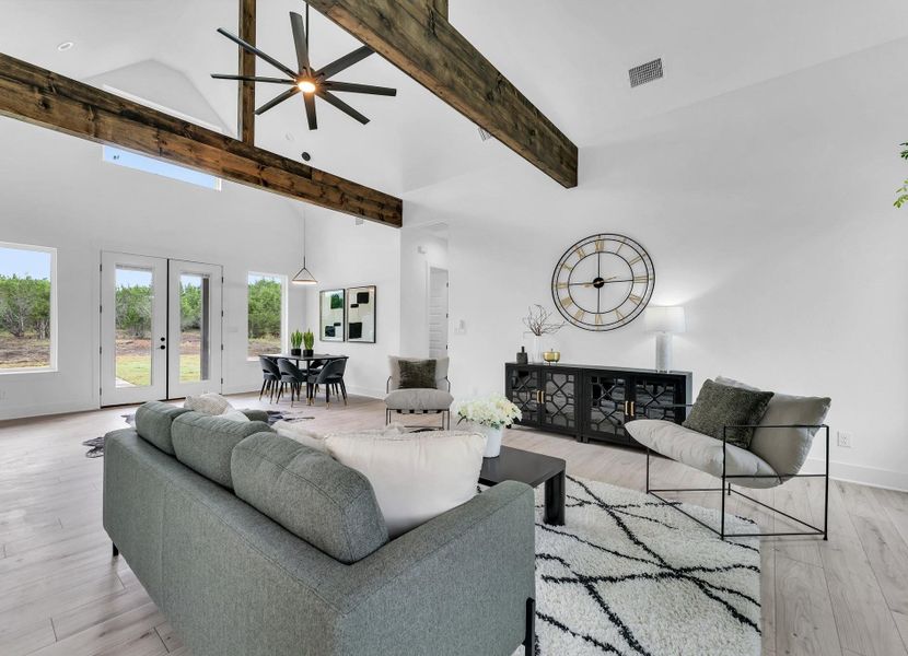 Furnished interior view inside a new home in , Georgetown (Image 22).
