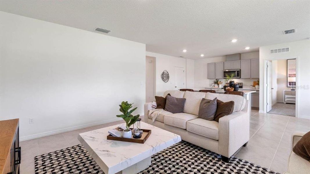 Furnished interior view inside a new home in Villamar, Winter Haven (Image 28).