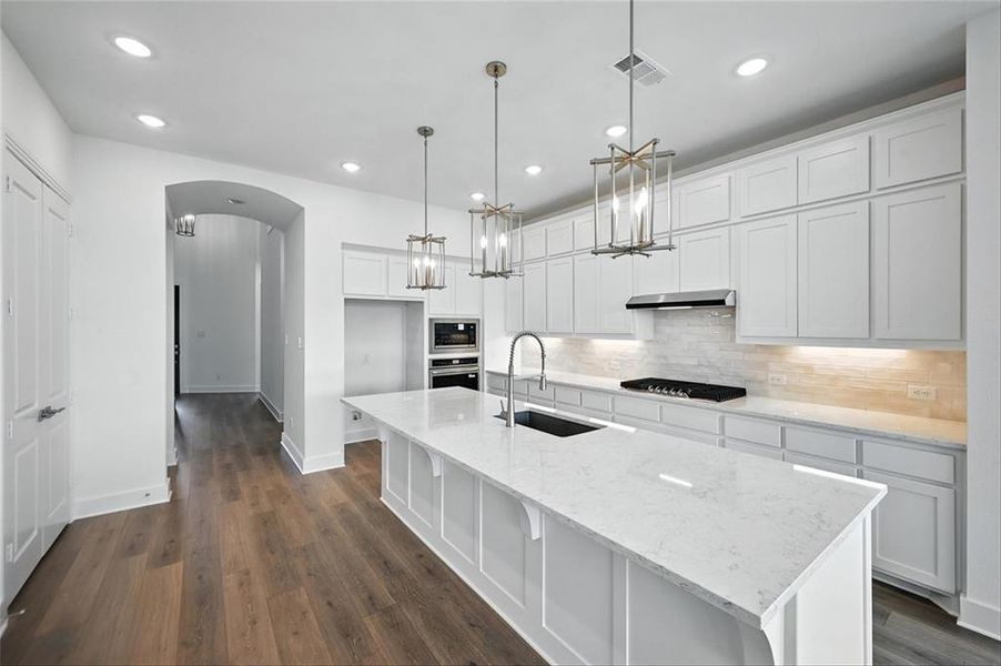 Furnished interior view inside a new home in Wellington: Artisan Series - 50ft lots, Haslet (Image 9). Furnished interior view inside a new home in Wellington: Artisan Series - 50ft lots, Haslet (Image 9).