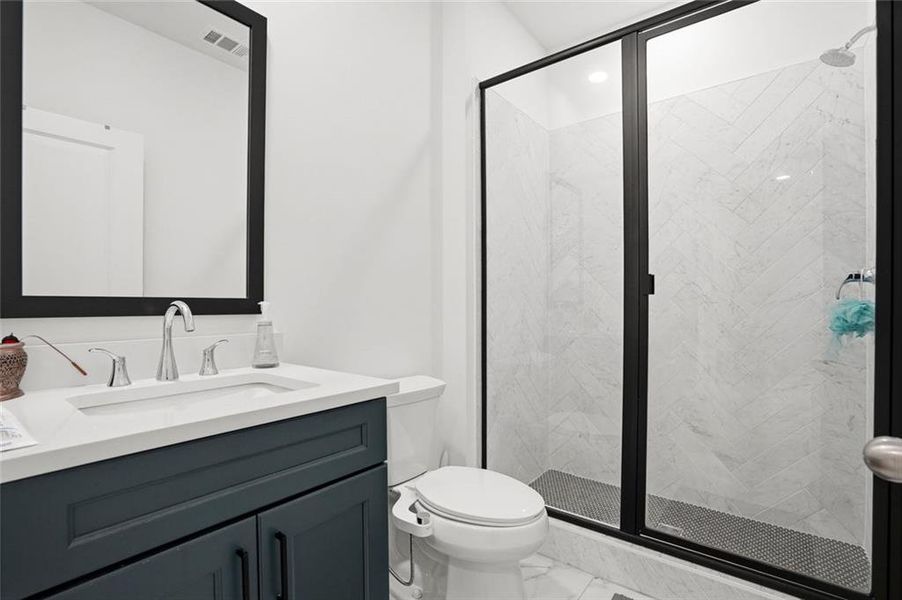 Furnished interior view inside a new home in , Cumming (Image 6).