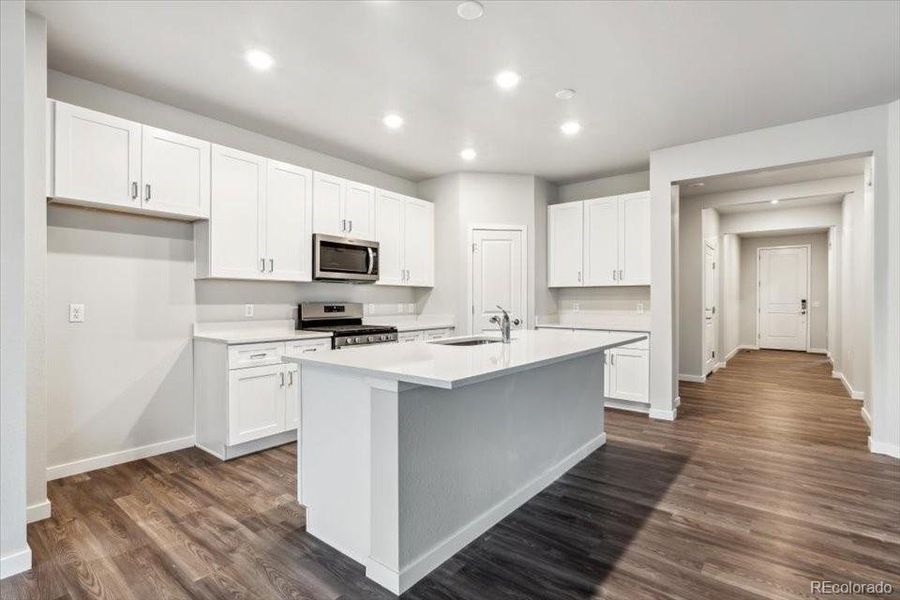 Furnished interior view inside a new home in Spring Valley Ranch, Elizabeth (Image 7).