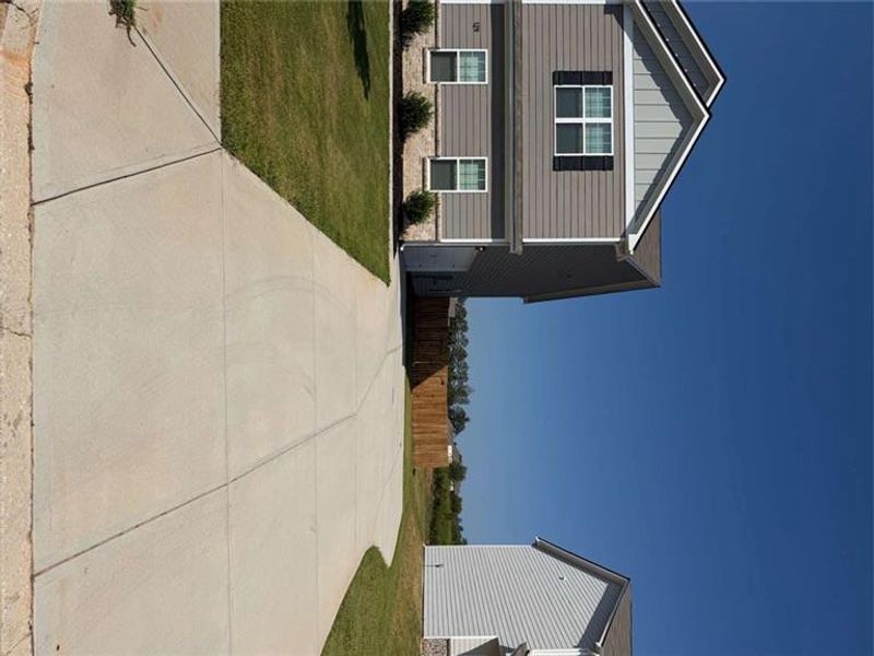 Exterior details and patio area of a home in , Conyers (Image 10). Exterior details and patio area of a home in , Conyers (Image 10).