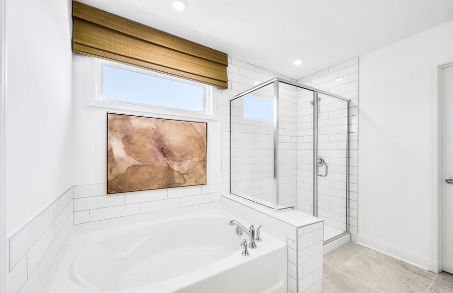Representative furnished interior of a home built from the Frazier by Pulte Homes in Walker Terrace, Locust Grove (Image 19).