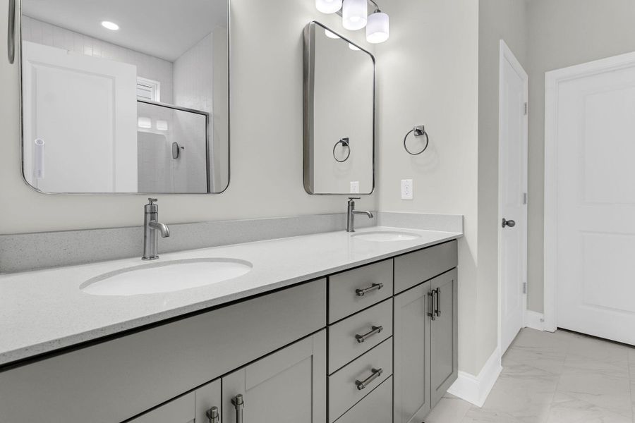 Furnished interior view inside a new home in High Point at Foxbank, Moncks Corner (Image 5).