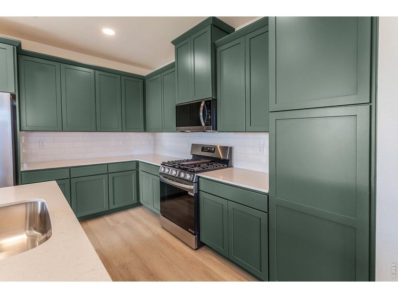 Furnished interior view inside a new home in , Timnath (Image 4).