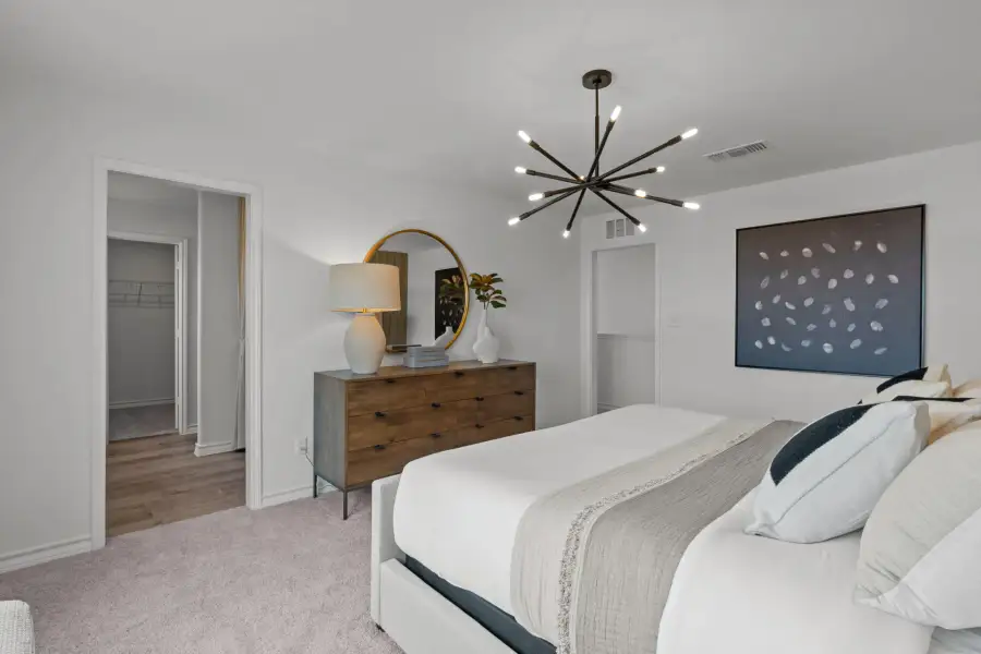 Furnished interior view inside a new home in Meadows at Clear Springs, New Braunfels (Image 11).