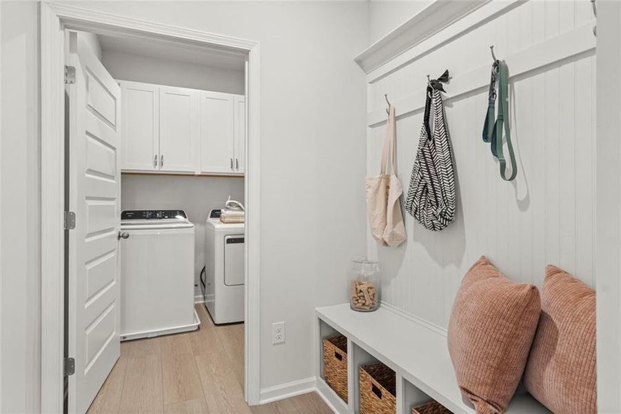 Furnished interior view inside a new home in Laurel Creek, Calhoun (Image 16).