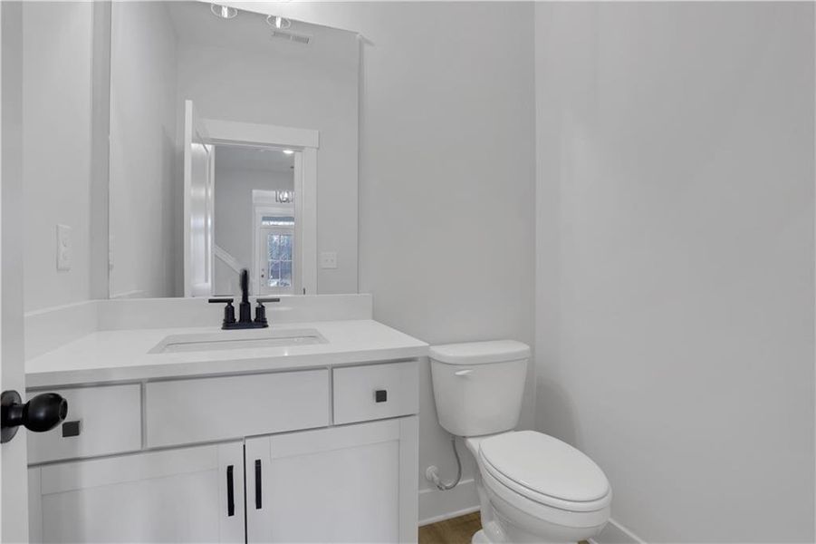 Furnished interior view inside a new home in Villas at Dawsonville Townhomes, Dawsonville (Image 8).