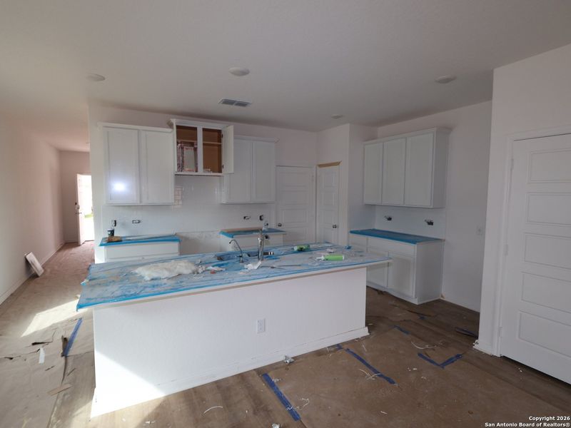 In-progress construction of a new home in Agave, San Antonio, TX (Image 33).