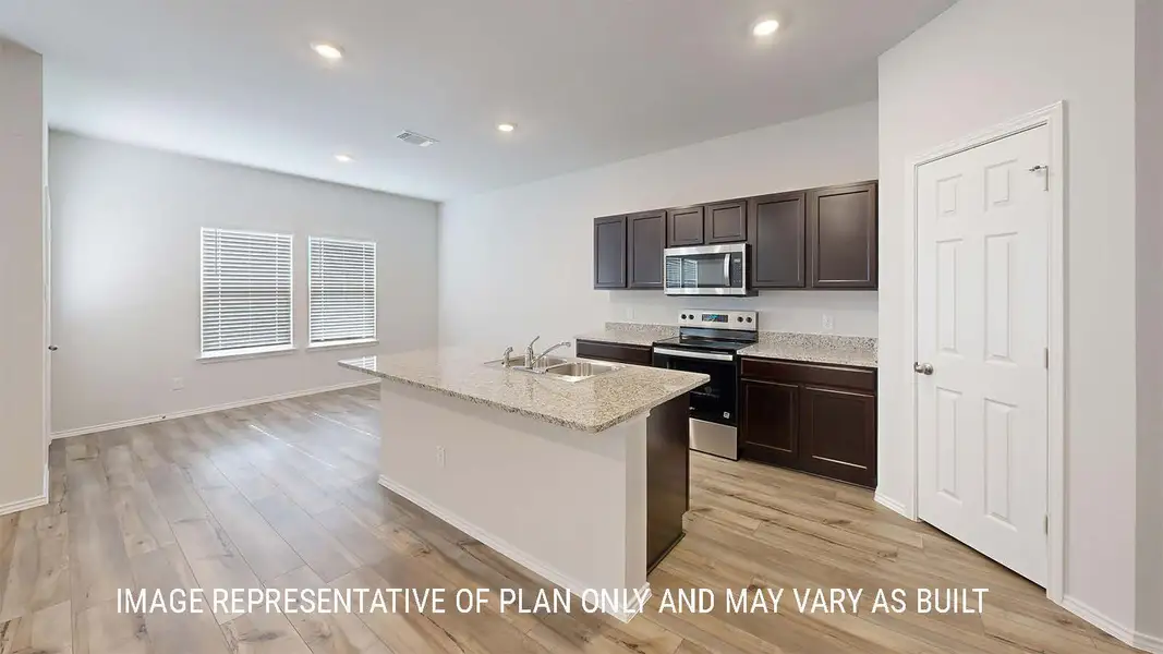 Furnished interior view inside a new home in Pecan Creek, Temple (Image 5).