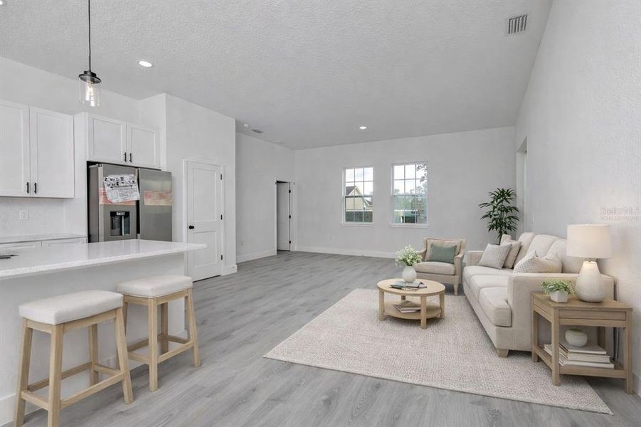 Furnished interior view inside a new home in , Ocala (Image 18).